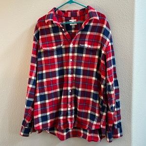 Men’s size XXL men’s flannel Old Navy used in good condition